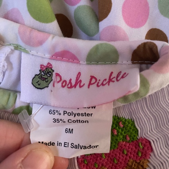 Posh Pickle Smocked Ice Cream Dress - Picture 9 of 9